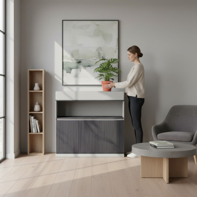 Anrichte Sideboard Buffet Kredenz Büroschrank Schrank Kommode Vitrinenschrank