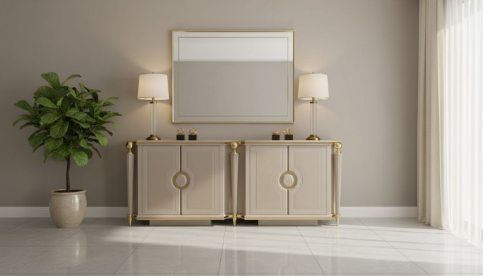 Kommode Schubladenschrank Anrichte Sideboard Schrankkommode Wohnzimmerschrank