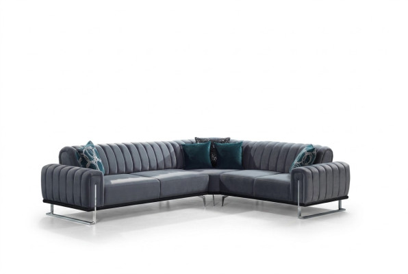 Ecksofa L-Form Lounge-Ecksofa L-Sofa Eckcouch Ecklounge Couch Eckgarnitur