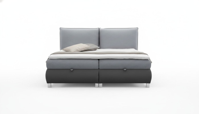 Bett Polster Design Luxus Doppel Hotel Betten Königliches Modern Holz Möbel Neu