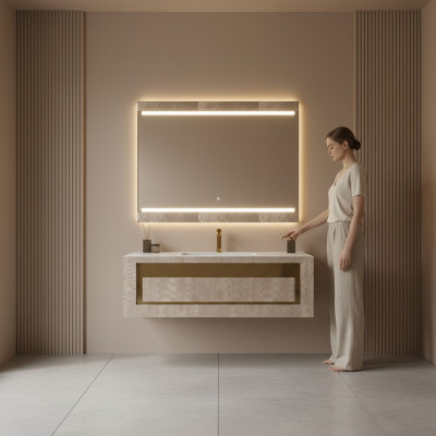 Badezimmer Waschbecken Armaturen Badezimmer JVMöbel Art déco Italien Stil Neu