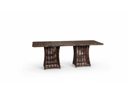 Couchtisch Braun Luxus Moderner Tisch Design Kaffeetisch Hochwertig Rattan