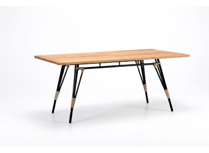 Couchtisch Rechteckig Luxus Braun Hochwertig Rattan Moderner Design Kaffeetisch