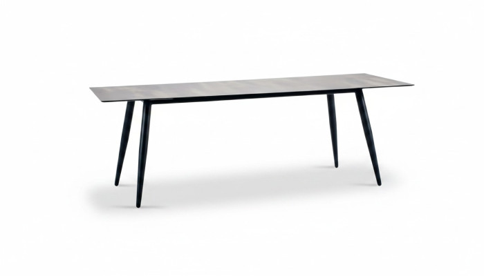 Couchtisch Rechteckig Luxus Moderner Grau Rattan Design Kaffeetisch Terrasse