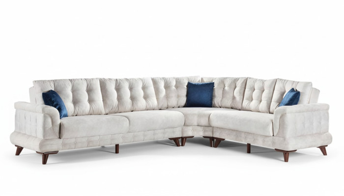 Wohnlandschaft Eckcouch Polsterecke Ecklounge Ecksofa Design Sofa Couch 335x265