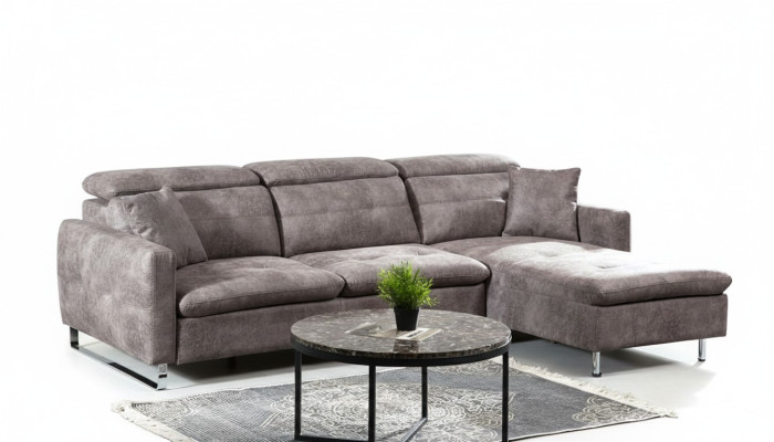 Wohnlandschaft Eckcouch Polsterecke Ecklounge Ecksofa Design Sofa Couch 270x180