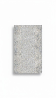 Teppich Grau-Weiß Kunstfaserteppich Kurzflor Wohnzimmer Designer Teppiche