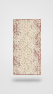 Teppich Kunstteppich Acryl Gradient Rosa Kurzflor Wohnzimmer Rechteck Teppiche