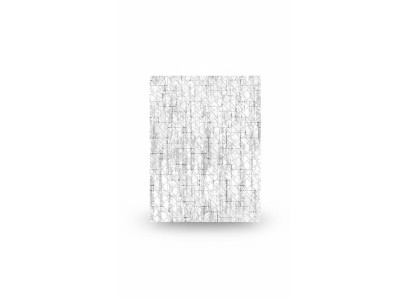 Teppich Kurz Flor Quadratischen Mustern Design Grau Wohnzimmer Flur