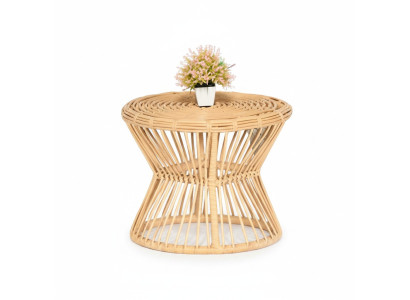 Couchtisch Terrasse Rattan Garten Möbel Modern Luxus Rundtisch Outdoor