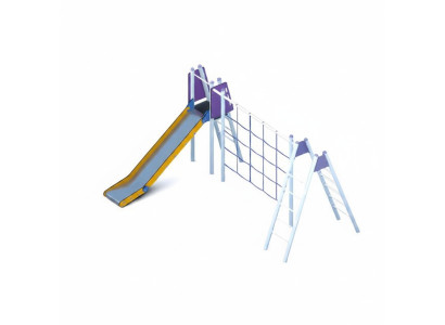 Spielplatz Rutschbahn Spielgelände Klettergerüst Kinderspielplatz Freizeitpark