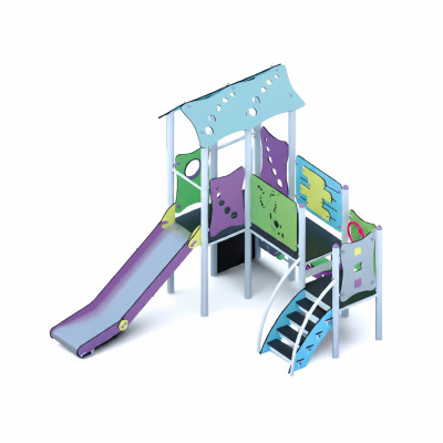 Spielplatz Klettergerüst Spielbereich Freien Abenteuerspielplatz Hochwertigkeit
