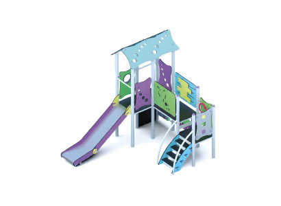 Spielplatz Klettergerüst Spielbereich Freien Abenteuerspielplatz Hochwertigkeit