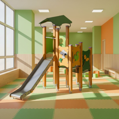 Spielplatz Kinderspielplatz Spielgelände Klettergerüst Rutschbahn Erlebnisplatz