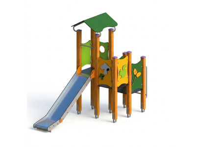 Spielplatz Kinderspielplatz Spielgelände Klettergerüst Rutschbahn Erlebnisplatz