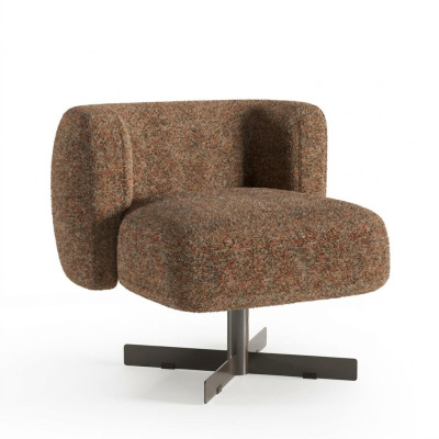 Bequem Wohnzimmer Sessel Stilvoll Braun 1-Sitzer Relax Wohnlandschaft