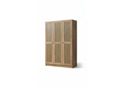 Kleiderschrank Schlafzimmer Moderne Möbel Braun Holz Luxus Design