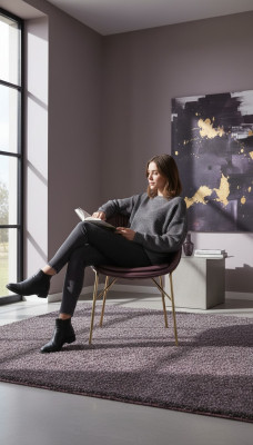 Esszimmer Moderne Design Textil Braun Lehnstuhl Stuhl Polsterstuhl Luxus Möbel