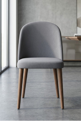 Esszimmer Moderne Design Textil Blau Stuhl Armlehne Polsterstuhl Luxus Möbel