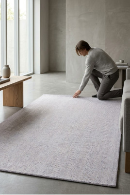 Teppich Wohnzimmer Arbeitszimmer Flur Unifarben Blau Einfarbig Kurzflor