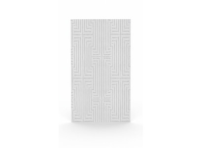 Beige Teppich Kurzflor Geometrisches Design Abstrakte Optik 3D Effekt Teppiche