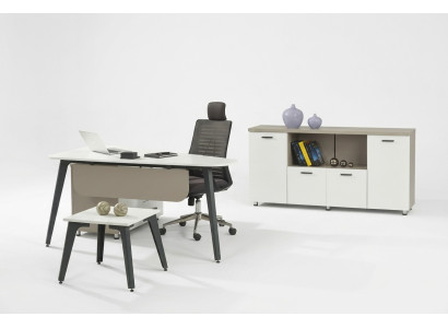 Büro Möbel Einrichtung Set Arbeitszimmer Schreibtisch Couchtisch Sideboard 3tlg
