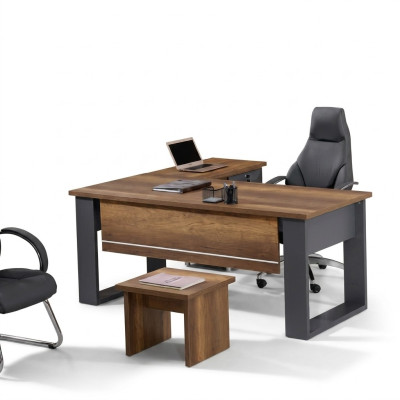 Arbeitszimmer Set Schreibtisch Arbeitsfläche Kommode Couchtisch Holz