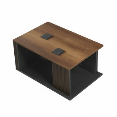 Couchtisch Mit Stauraum Beistelltisch Holztisch Büromöbel Arbeitszimmer