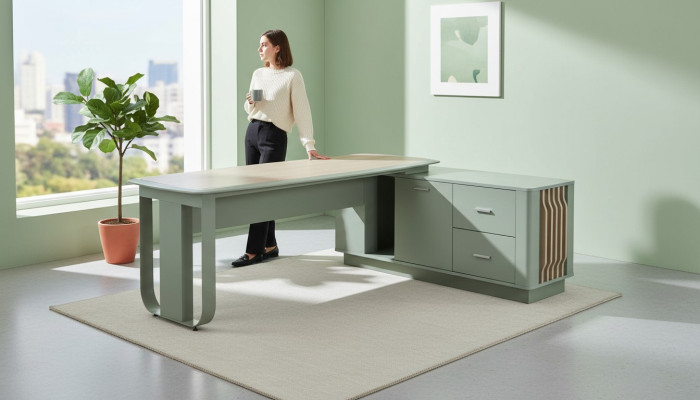 Eckschreibtisch Luxus Schreibtische Tisch Büro Einrichtung  Tische Möbel