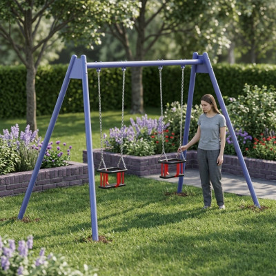 Schaukelplatz Kletterpark Kinderspielplatz Spielgelände Spielbereich Aktivplatz