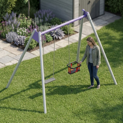 Schaukelplatz Spielgelände Kletterpark Kinderspielplatz Spielbereich Aktivplatz