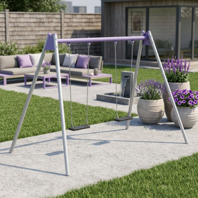 Schaukelplatz Schaukelstuhl Schaukel Spielbereich Slackline Kinderkarussell