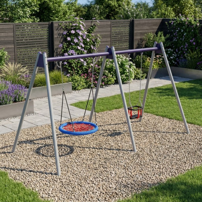 Schaukelplatz Kleinkindschaukel Vogelnestschaukel Einzelschaukel Schaukelsitz