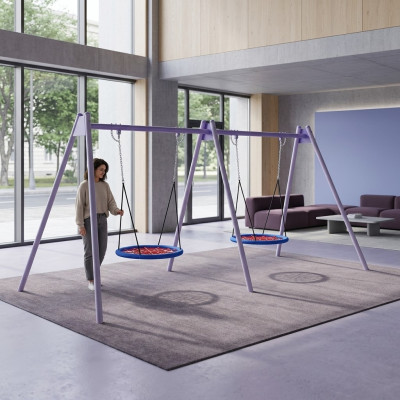 Schaukelplatz Gummischaukel Doppelschaukel Kinderschaukel Schaukelsitz