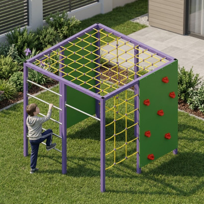 Spielplatz Kletterspielplatz Multifunktions Sechseck Freiluftspielplatz Kinder