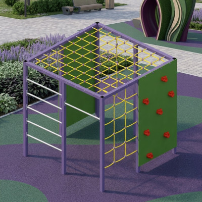 Spielplatz Kletterspielplatz Multifunktions Sechseck Freiluftspielplatz Kinder