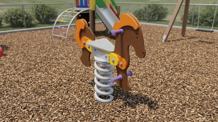 Schaukelwippe Wippgerät Wippe Schwingwippe Kinderwippe Spielplatz Wippen Pferd