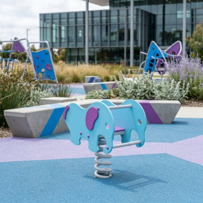 Schaukelwippe Wippgerät Wippe Schwingwippe Kinderwippe Spielplatz Wippen Elefant