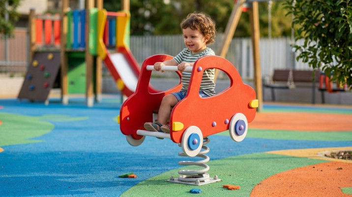Schaukelwippe Wippgerät Wippe Schwingwippe Kinderwippe Spielplatz Wippstuhl Auto