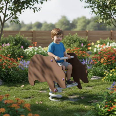 Schaukelwippe Wippgerät Wippe Schwingwippe Kinderwippe Spielplatz Wippen Bär