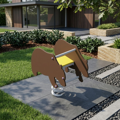 Schaukelwippe Wippgerät Wippe Schwingwippe Kinderwippe Spielplatz Wippen Bär
