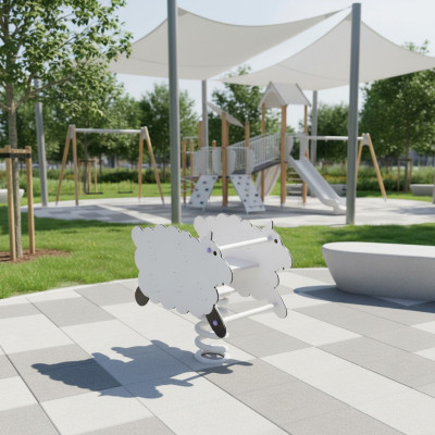 Schaukelwippe Wippgerät Wippe Schwingwippe Kinderwippe Spielplatz Wippen Schaff