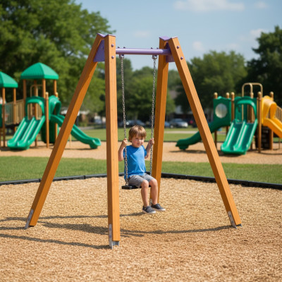 Schaukel Wippgerät  Abenteuerspielplatz Balkenwippe Wippbrett Schwingwippe
