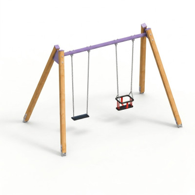 Schaukel Abenteuerspielplatz Balancewippe Wippgerät ErholungsgebietSchaukeltier