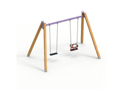 Schaukel Abenteuerspielplatz Balancewippe Wippgerät ErholungsgebietSchaukeltier