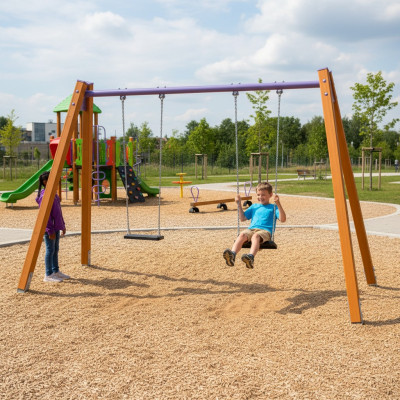 Schaukel Kinderspielplatz Balancewippe Wippgerät Drehwippe Schaukeltier Wippbret