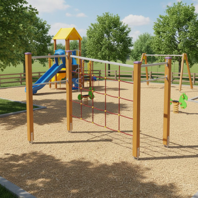 Aktivplatz Spielplatz Spielbereich Spielstätte Spielplatzanlage Hochwertigkeit