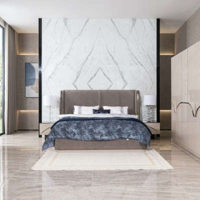 Schlafzimmer Komplettset Designer  Schlafzimmermöbel Set Komplettangebot 3tlg.