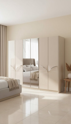 Kleiderschrank Kleiderstauraum Garderobenschrank Ankleideschrank Schrank 260cm