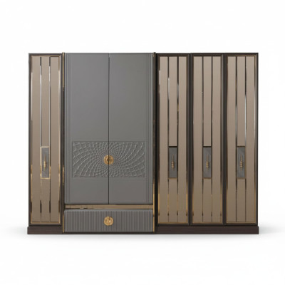 Kleiderschrank Kleiderstauraum Garderobenschrank Ankleideschrank Schrank  280cm